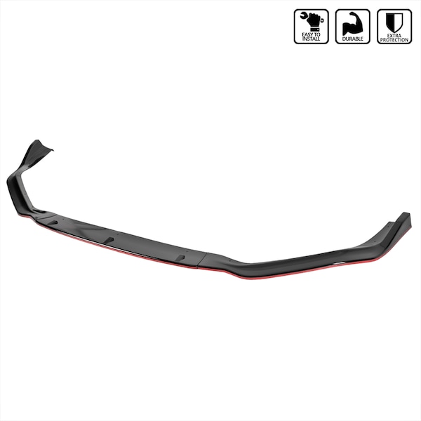 Spec-D Tuning 14-16 Lexus Is250 Is350 Is200T F-Sport Front Bumper Lip LPF-IS25014GB-RD-PQ - main